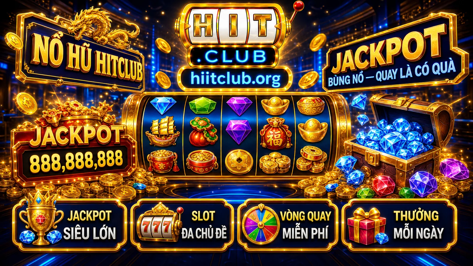 Top 20 sảnh game HitClub năm 2026