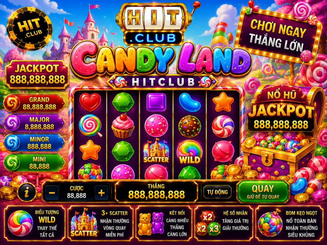 Candy hitclub nổ hũ ngọt ngào
